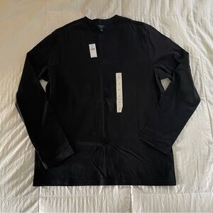Banana Republic Men's Black Long Sleeve Tee